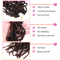 Mèches synthétiques tressées pour extensions capillaires, vente en gros pour cheveux africains
