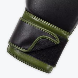 ถุงมือชกมวยสำหรับมืออาชีพ ขายส่ง ผลิตตามสั่ง หนัง PU สายรัดแบบตีนตุ๊กแก ขนาด 8 ออนซ์ 16 ออนซ์ สำหรับใช้งานกลางแจ้ง - Product Image 4