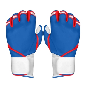 Guantes de bateo de béisbol y softbol de cuero suave profesional personalizables Equipo cómodo con logotipo personalizado - Product Image 1