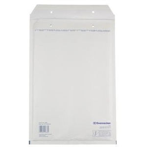 Enveloppes en papier kraft blanc Soennecken F/3, lot de 5, avec fermeture autocollante, enveloppe à bulles - Product Image 1