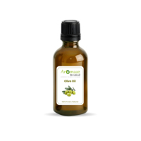 Ensemble de bouteilles distributrices d'huile d'olive pure avec bouchon en liège, verre sérigraphié pour café et sirop de vinaigre