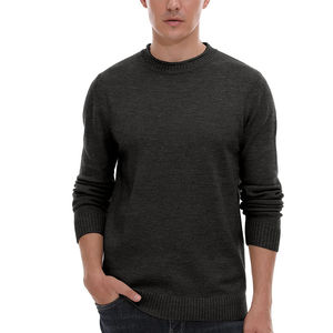 Pull en maille pour homme, pull à col rond, style hiver, manches longues, pull décontracté, vêtements de sport pour homme - Product Image 3