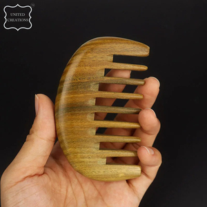 Eco-Friendly Bamboo <b>Wooden</b> Hair <b>Comb</b> Handmade Fashion Style for Home Use Degradable Hair <b>Comb</b> - Product Image 5