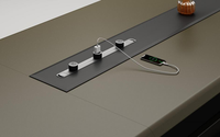 FOSHAN Bureau de direction moderne Table de bureau Bureau de PDG exécutif Bureau de bureau