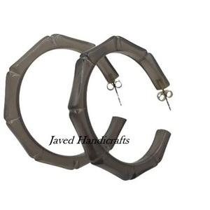 Customized Vintage Bakelite Earrings New Fashion Womens Drop Earrings With Carved <b>Resin</b> Wedding Gift Featuring Pearl Main <b>Stone</b> - Product Image 2