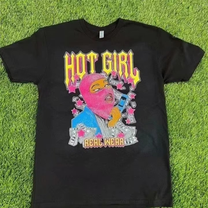 T-shirt respirant 100% coton pour hommes, tenue décontractée, coupe régulière, nouvelle version avec impression numérique, prix de gros - Product Image 5