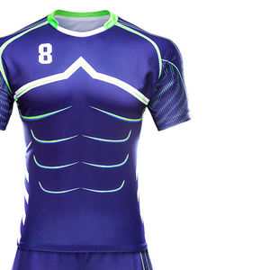 2024 professionnel Logo personnalisé impression Rugby uniforme haute qualité léger vêtements de sport maillots Technique de sublimation en vente - Product Image 4