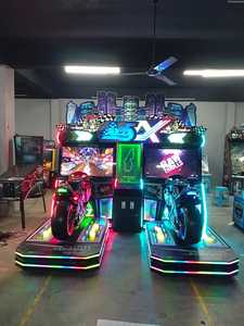 Super Bike Delux Vente à Chaud Machine d'Arcade à Monnaie pour Moto GP 2 Joueurs - Product Image 5