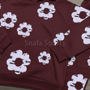 Conjunto de Chándal de Dos Piezas de Mezclilla con Logotipo Personalizado para Hombre, Ropa Casual de Invierno, Chándal Premium de Alta Calidad - Product Image 3