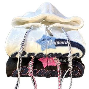 ชุดวอร์มฤดูหนาวของผู้ชายเสื้อกันหนาวมีฮู้ดผ้าฟลีซออกแบบได้ตามต้องการสไตล์ฮิปฮอปมีฮู้ดปักลาย - Product Image 1