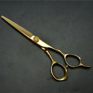 Ciseaux de barbier en or, ciseaux professionnels pour la coupe de cheveux, pour salon de coiffure et soins personnels - Product Image 3