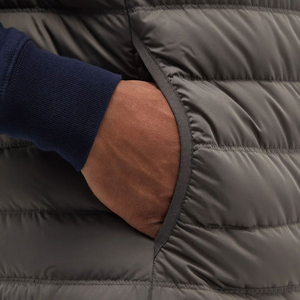 Chaleco ligero personalizado, chaqueta cálida de burbuja sin mangas, chaqueta sin mangas personalizada, chaqueta de secado rápido de invierno de talla grande - Product Image 2