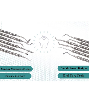 Espátula de Acero Inoxidable para Obturaciones Dentales, Instrumento Profesional para Dentistas, Juego de Instrumentos Dentales Duraderos para Restauración de Cavidades - Product Image 3