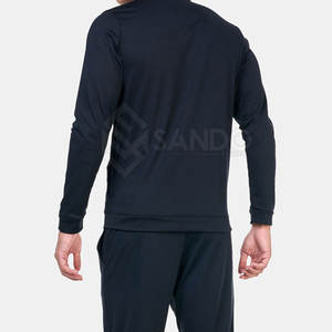 Chándal Deportivo para Hombre, Talla Grande, Diseño Moderno, Logotipo Personalizado, Poliéster Sólido, Transpirable y Resistente al Viento, para Invierno - Product Image 4