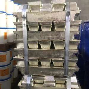Fournisseur en gros, grand stock, haute qualité, prix bas, lingots de zinc en argent pur à 99,99-99,999%, lingots de zinc sur mesure - Product Image 5