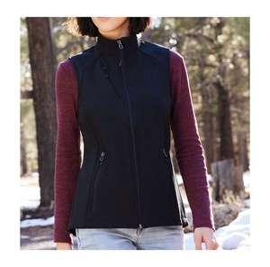 Chaleco de invierno sin mangas con cremallera para mujer, chaleco ecuestre personalizado de fábrica, venta al por mayor - Product Image 2