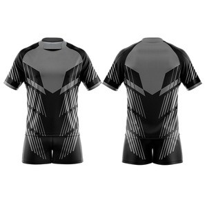 Kit de uniforme de camiseta de rugby de alta calidad a un precio razonable Conjuntos nuevos al por mayor con nombre de equipo personalizado y nombres en la camiseta - Product Image 1