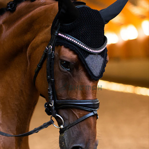 Bonnet d'oreille de cheval au crochet respirant et durable, léger, lavable et confortable, adapté au Pakistan, bonnet de protection contre les mouches pour l'entraînement - Product Image 6