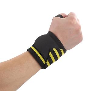 Al por mayor Muñequeras de gimnasio con soporte y protección para levantamiento de pesas, personalizables - Product Image 5