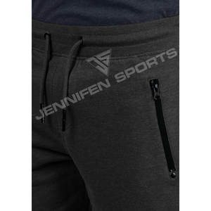 Vente en gros de tissu polaire 100% coton de haute qualité Designer athlétique équipé de poches à cordes Short de sport d'entraînement pour hommes en cours d'exécution - Product Image 2