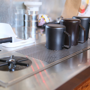 Bandeja de goteo de cerveza de acero inoxidable con enjuague - Product Image 6