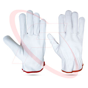 Guantes de conducción de alta calidad para uso diario 2025 Schutzhandschuhe trabajo Industrial sin forro ala pulgar estilo fruncido elástico espalda - Product Image 1