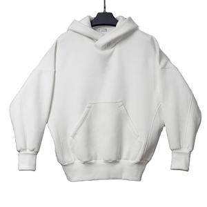 À la mode à manches longues rue pull à capuche pour hommes goutte épaule pull à capuche mode Logo personnalisé hommes sweats à capuche - Product Image 1