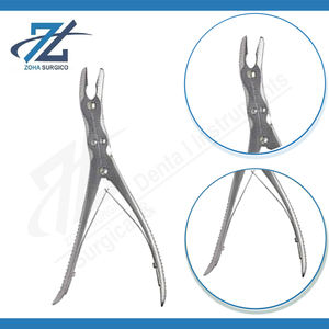 Rongeur Óseo de Acción Compuesta Leksell, Manual, 250 mm de Largo, Mordida de 3 mm, Instrumentos Quirúrgicos de Acero Inoxidable, Certificado CE, Fabricante - Product Image 3