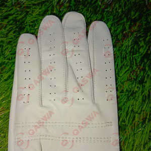 Gants de golf antidérapants en cuir de cabretta blanc, respirants, en peau de mouton véritable, mitaines de sport, fabrication sur mesure, équipement de frappe professionnel - Product Image 6