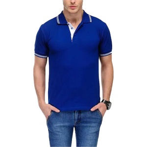 Camiseta de algodón grueso de lujo de primera calidad, unisex, con logo personalizado, camiseta polo, camiseta lisa, camiseta oversize para hombre. - Product Image 1