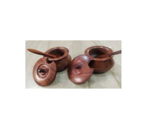 Cuenco de madera de bambú para sal, pimienta, polvo, diseño personalizado, hecho a mano, usos de comida de fiesta, producto de diseño atractivo - Product Image 5