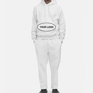 Pantalon de survêtement en molleton pour homme, 370 grammes, ample, logo personnalisé, séchage rapide, hiver, service OEM, haute qualité - Product Image 6