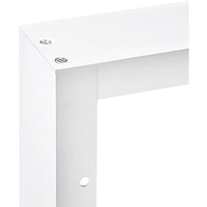 LEDUNI®Kit telaio per montaggio su superficie del bordo bianco 60x60 per pannello LED da incasso 18W potenza 6000K CCT per Home Office e ospedale - Product Image 3