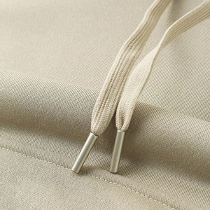 Pull à capuche en molleton de polyester pour hommes avec capuche Hiver Style solide Séchage rapide Sweat à capuche respirant pour hommes - Product Image 2