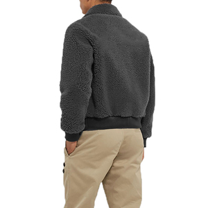 Manteau d'hiver Polar Solid Fabricant de vêtements Veste polaire à broderie personnalisée Vestes polaires à fermeture éclair de qualité supérieure pour hommes - Product Image 3