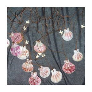 Pinzas y accesorios para el cabello de conchas marinas reales con conchas de cauri, cuentas de coral y artesanía inspirada en la playa - Product Image 4