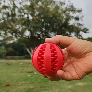 2025 <span class=keywords><strong>Magic</strong></span> Slow Feeder <span class=keywords><strong>Chew</strong></span> Dog Toy Pelota de goma sostenible para perros con dispensador de golosinas Juguete interactivo para mascotas - Product Image 2