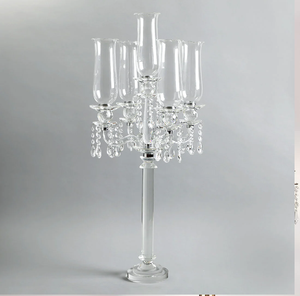 Candelabro de 5 Brazos Chapado en Oro de Lujo a Precio Económico, Disponible al por Mayor y a Precio de Fábrica para Bodas e Iglesias - Product Image 3