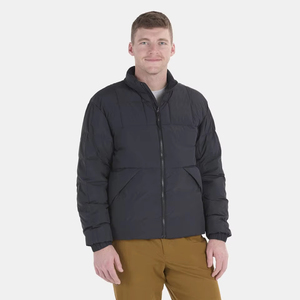 Stylish and Comfortable Quilted Hooded Puffer <b>Coat</b> for <b>Men</b> Premium <b>Waterproof</b> Canvas Outerwear Jacket for <b>Winter</b> - Product Image 1