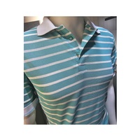 Tela de poliéster puro superventas para camisetas informales patrón de Jacquard tejido exportador indio de calidad superior