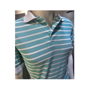 Meilleures ventes Tissu pur polyester pour T-shirts décontractés Motif jacquard tissé Qualité supérieure Exportateur indien - Product Image 1