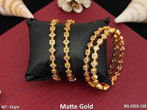 Kemp Jewellery Designer Wear Jewelry Accessories Kemp Design Rajwadi Polish Kemp Jewelry Party Wear <b>Bangles</b> Jewelry <b>Sets</b> of 4 - Product Image 2