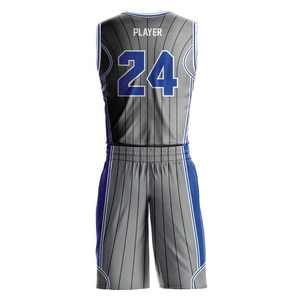 Conjunto de Uniforme de Baloncesto Unisex Personalizado 2025, Sin Mangas, Antibacteriano, de Secado Rápido, Transpirable, de Poliéster, con Impresión Digital, Tallas Grandes - Product Image 2