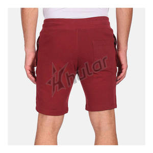 Pantalones cortos deportivos cómodos de algodón para hombre, pantalones cortos deportivos para gimnasio personalizados con función antiarrugas, respetuosos con el medio ambiente - Product Image 3
