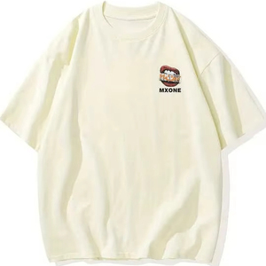 เสื้อยืดผู้ชายฤดูร้อนแขนยาวลำลองใส่เล่นกีฬาพอดีตัวสต็อกผ้าฝ้ายไม้ไผ่, เสื้อผ้าจำนวนมาก, เสื้อผ้าแบบผสม, เสื้อผ้ามือสอง - Product Image 1