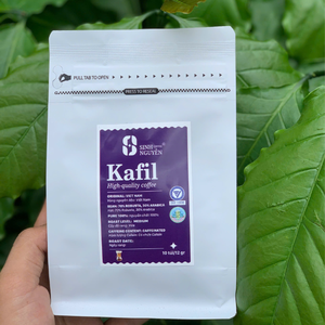 เมล็ดกาแฟคาฟิลเนื้อย่างขนาดกลางเข้มสำหรับบาริสต้าและร้านกาแฟ - Product Image 3