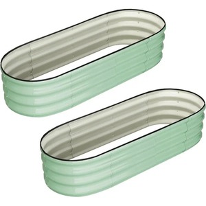 Jardinière en métal design élégante créée pour élever la beauté des salons et des coins de jardin avec un attrait chic - Product Image 2