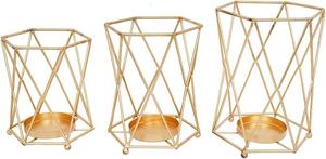 Bougie votive italienne de luxe découpée pour maison, hôtel et restaurant, bougie décorative de table votive en vente de gros - Product Image 2