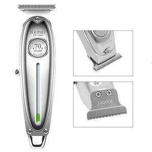 Tondeuse à cheveux électrique sans fil professionnelle, lame en acier inoxydable à écartement zéro, pour stylistes, barbiers et kits de toilettage - Product Image 5