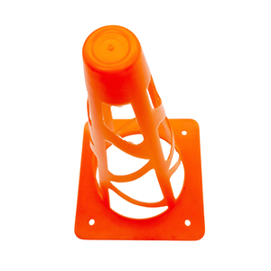 กรวยฝึกความสูง12นิ้ววัสดุ PE ยืดหยุ่นทนทานสำหรับฝึกซ้อมและฝึกซ้อม - Product Image 5